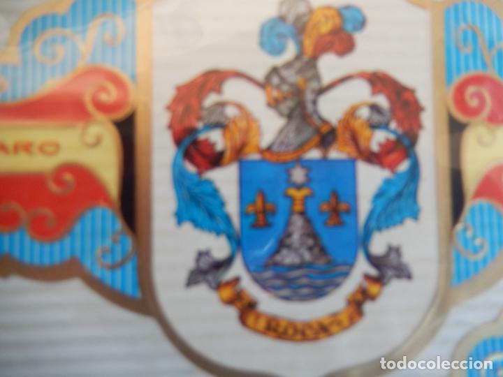 Vitolas de colecci&oacute;n: VITOLA ALVARO , SERIE I HERALDICA -ESCUDO DEL APELLIDO - ROCA