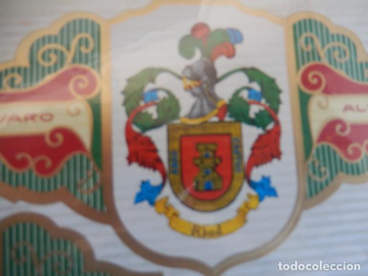 An&eacute;is de charuto de cole&ccedil;&atilde;o: VITOLA ALVARO , SERIE III HERALDICA -ESCUDO DEL APELLIDO - ABAD