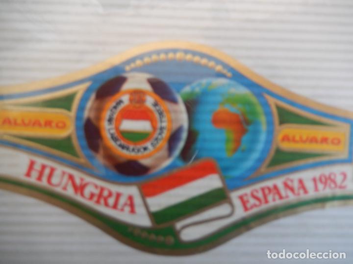 An&eacute;is de charuto de cole&ccedil;&atilde;o: VITOLA ALVARO , CAMPEONATO DEL MUNDO DE FUTBOL - ESPA&Ntilde;A 1982 - HUNGRIA
