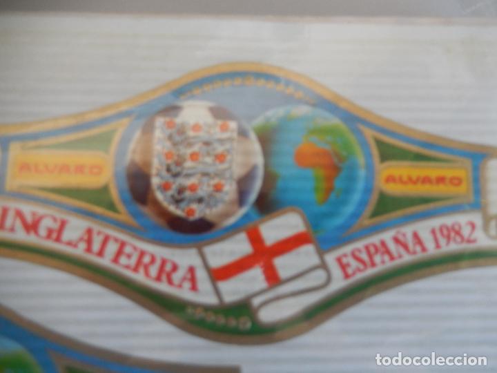 An&eacute;is de charuto de cole&ccedil;&atilde;o: VITOLA ALVARO , CAMPEONATO DEL MUNDO DE FUTBOL - ESPA&Ntilde;A 1982 - INGLATERRA