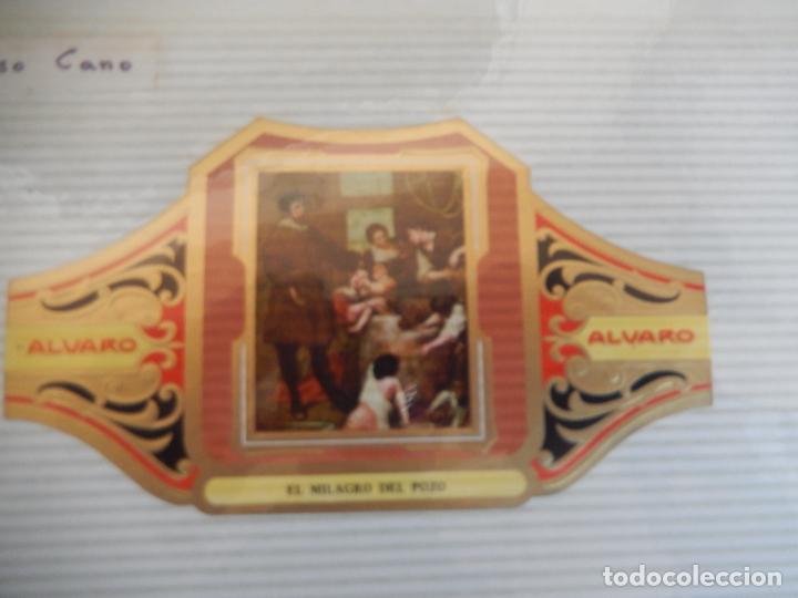 An&eacute;is de charuto de cole&ccedil;&atilde;o: VITOLA ALVARO SERIE CUADRO PINTORES ESPA&Ntilde;OLES ALONSO CANO EL MILAGRO DEL POZO