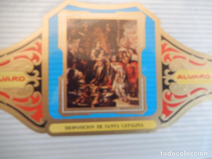 An&eacute;is de charuto de cole&ccedil;&atilde;o: VITOLA ALVARO SERIE DE CUADRO PINTORES ESPA&Ntilde;OLES VALDES LEAL - DESPOJO DE SANTA CATALINA