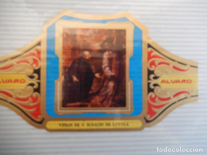 An&eacute;is de charuto de cole&ccedil;&atilde;o: VITOLA ALVARO SERIE DE CUADRO PINTORES ESPA&Ntilde;OLES VALDES LEAL - VISION DE S IGNACIO DE LOYOLA