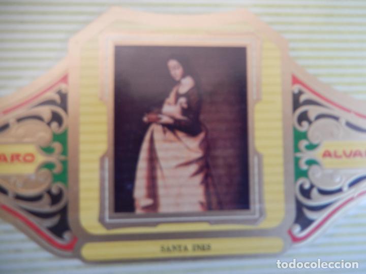 An&eacute;is de charuto de cole&ccedil;&atilde;o: VITOLA ALVARO SERIE DE CUADRO PINTORES ESPA&Ntilde;OLES RIBERA - SANTA INES