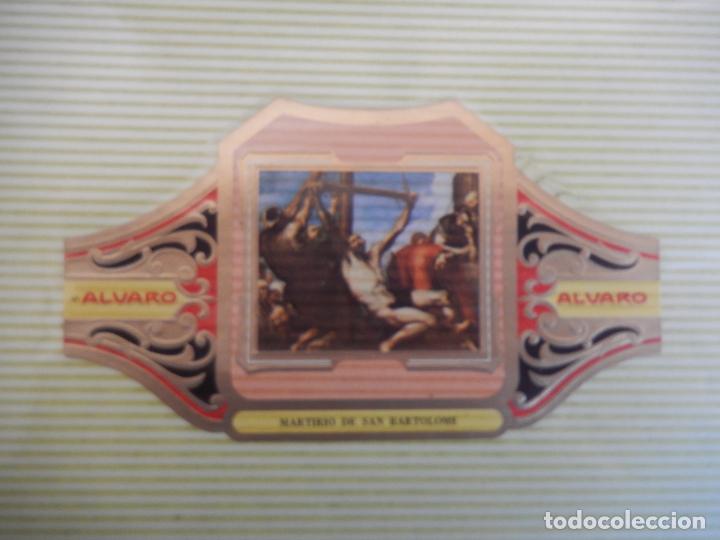 An&eacute;is de charuto de cole&ccedil;&atilde;o: VITOLA ALVARO SERIE DE CUADRO PINTORES ESPA&Ntilde;OLES RIBERA - MARTIRIO DE SAN BARTOLOME