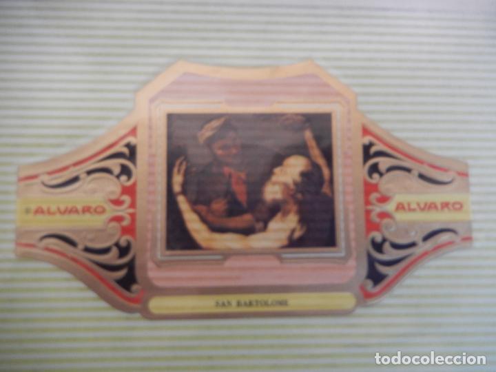 An&eacute;is de charuto de cole&ccedil;&atilde;o: VITOLA ALVARO SERIE DE CUADRO PINTORES ESPA&Ntilde;OLES RIBERA - SAN BARTOLOME