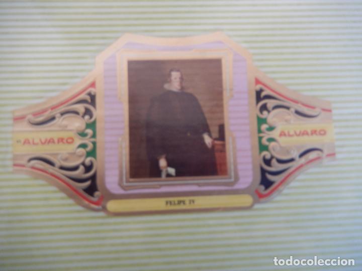 An&eacute;is de charuto de cole&ccedil;&atilde;o: VITOLA ALVARO SERIE III DE CUADRO PINTORES ESPA&Ntilde;OLES VELAZQUEZ -FELIPE IV