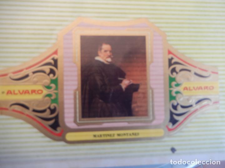 An&eacute;is de charuto de cole&ccedil;&atilde;o: VITOLA ALVARO SERIE III DE CUADRO PINTORES ESPA&Ntilde;OLES VELAZQUEZ - MARTINEZ MONTA&Ntilde;ES