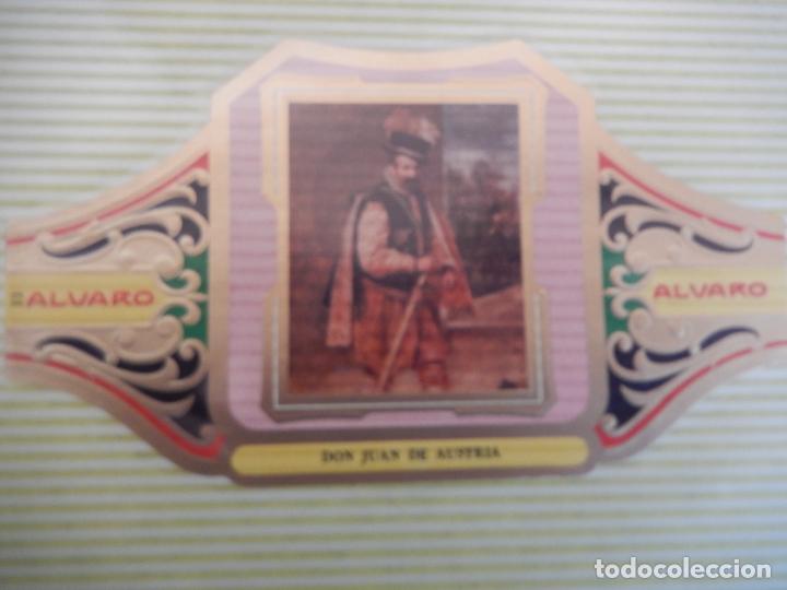 An&eacute;is de charuto de cole&ccedil;&atilde;o: VITOLA ALVARO SERIE III DE CUADRO PINTORES ESPA&Ntilde;OLES VELAZQUEZ - DON JUAN DE AUSTRIA