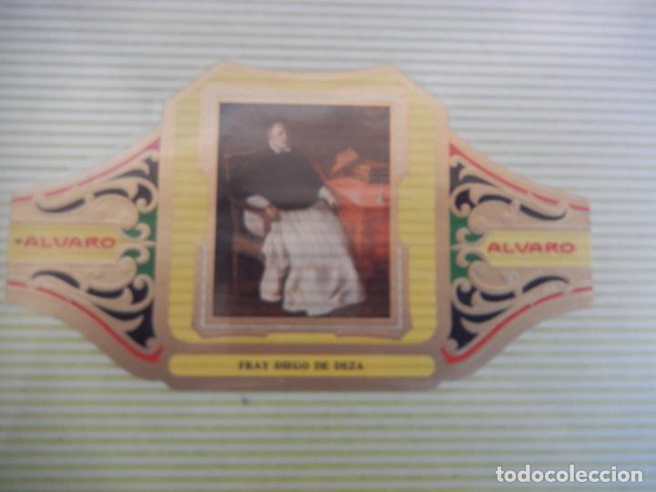 An&eacute;is de charuto de cole&ccedil;&atilde;o: VITOLA ALVARO SERIE III DE CUADRO PINTORES ESPA&Ntilde;OLES ZURBARAN - FRAY DIEGO DE DEZA