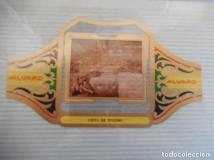 An&eacute;is de charuto de cole&ccedil;&atilde;o: VITOLA ALVARO SERIE III DE CUADRO PINTORES ESPA&Ntilde;OLES EL GRECO - VISTA DE TOLEDO