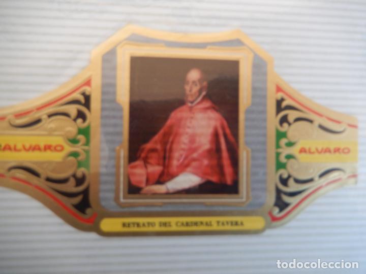 An&eacute;is de charuto de cole&ccedil;&atilde;o: VITOLA ALVARO SERIE III DE CUADRO PINTORES ESPA&Ntilde;OLES EL GRECO -RETRATO DEL EL CARDENAL TAVERA