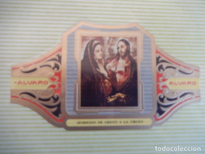 An&eacute;is de charuto de cole&ccedil;&atilde;o: VITOLA ALVARO SERIE III DE CUADRO PINTORES ESPA&Ntilde;OLES EL GRECO APARICION DE CRISTO A LA VIRGEN