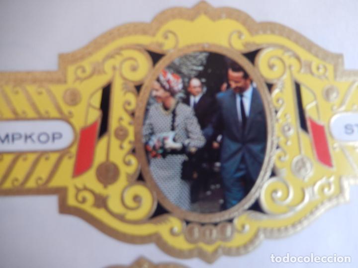 Bagues de cigare de collection: VITOLA STOMPKOP ROI BADOUIN ET REINE FABIOLA A BOUILLON