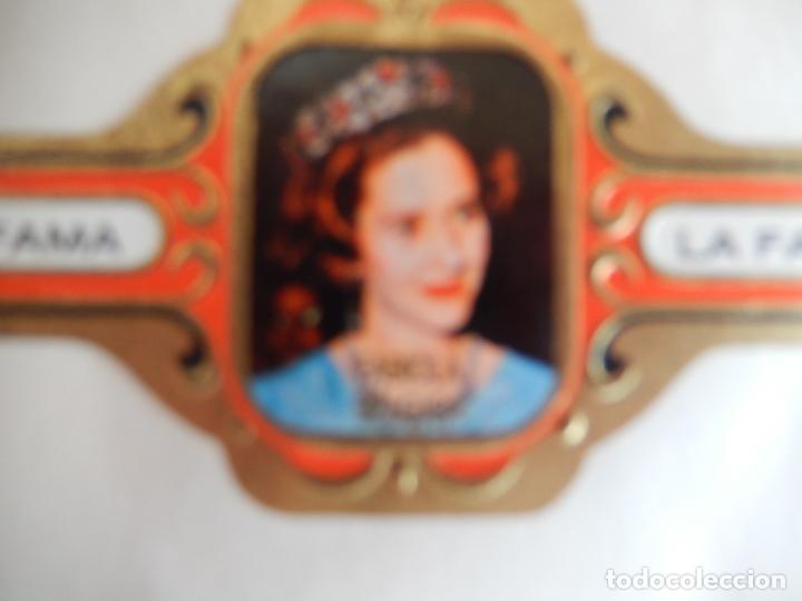 Vitolas de colecci&oacute;n: VITOLA LA FAMA FABIOLA DE BELGICA