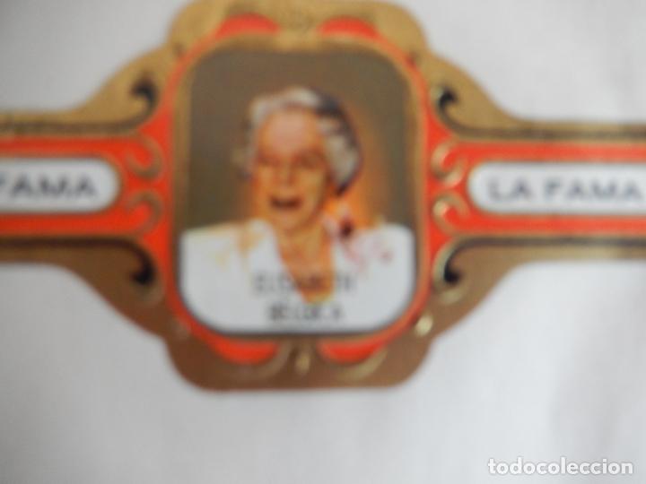 Vitolas de colecci&oacute;n: VITOLA LA FAMA ELISABETH DE BELGICA