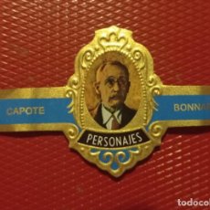 Vitolas de colección: VITOLA CAPOTE PERSONAJES BONNARD