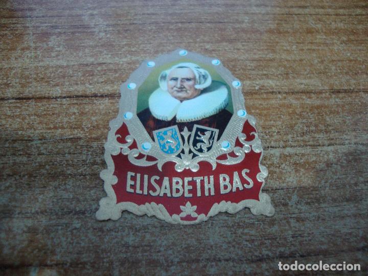 Bagues de cigare de collection: VITOLA ETIQUETA ELISABETH BAS