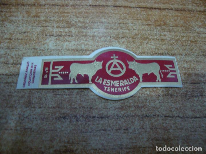 Bagues de cigare de collection: VITOLA LA ESMERALDA COLECCION GANADERIAS N&ordm; 10