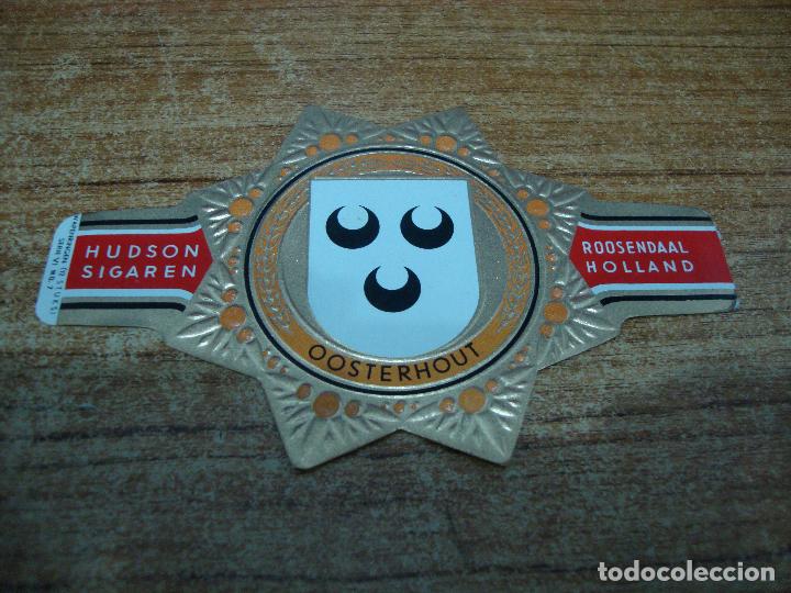 Collection cigar bands: VITOLA HUDSON SIGAREN ROOSENDAAL HOLLAND OOSTERHOUT