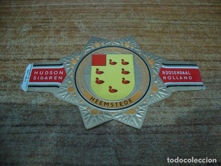 Collection cigar bands: VITOLA HUDSON SIGAREN ROOSENDAAL HOLLAND HEEMSTEDE