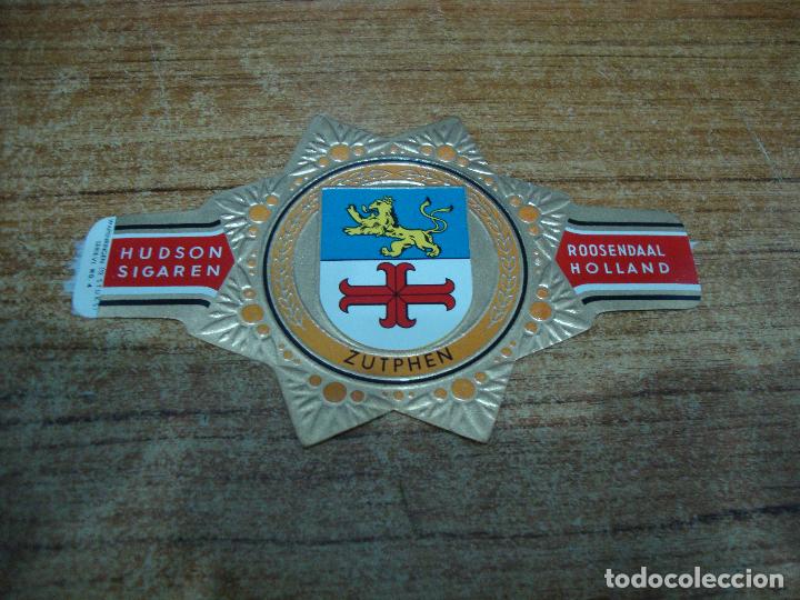 Collection cigar bands: VITOLA HUDSON SIGAREN ROOSENDAAL HOLLAND ZUTPHEN