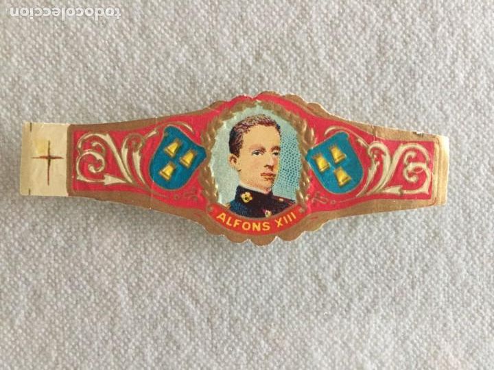 Vitolas de colecci&oacute;n: Vitola ALFONS XIII - Foto 1