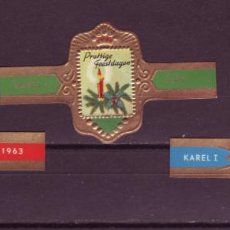 Vitolas de colección: KAREL I, NAVIDAD 1963, 3 VITOLAS, SERIE COMPLETA.. Lote 362294020