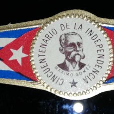 Vitolas de colección: CUBA VITOLA * 1902 - 1952 CINCUENTENARIO DE LA INDEPENDENCIA - MAXIMO GOMEZ * TABACO HABANO. Lote 365709741