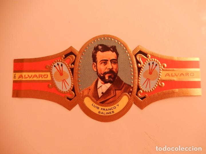 Sammlung von Banderolen: VITOLA ALVARO SERIE PINTORES - LUIS FRANCO Y SALINES