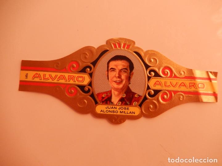 Sammlung von Banderolen: VITOLA ALVARO SERIE LITERATOS -JUAN JOSE ALONSO MILLAN