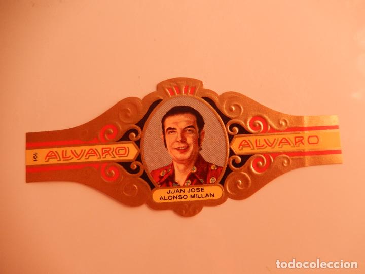 Sammlung von Banderolen: VITOLA ALVARO SERIE LITERATOS -JUAN JOSE ALONSO MILLAN