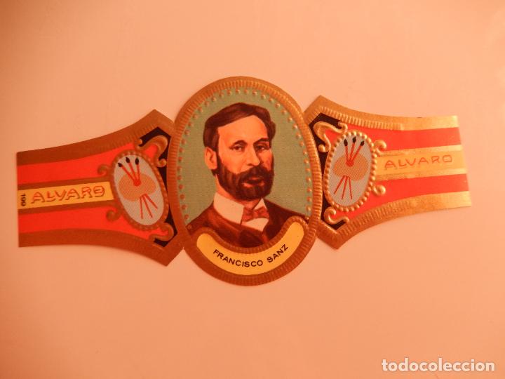 Sammlung von Banderolen: VITOLA ALVARO SERIE PINTORES - FRANCISCO SANZ