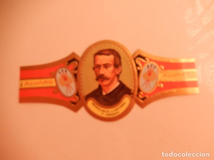 Sammlung von Banderolen: VITOLA ALVARO SERIE PINTORES - FRANCISCO J ORTEGO