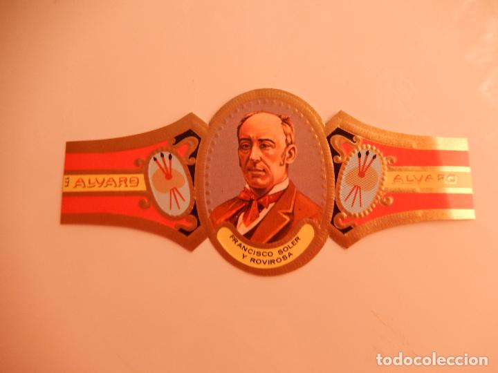 Sammlung von Banderolen: VITOLA ALVARO SERIE PINTORES - FRANCISCO SOLER Y ROVIROSA