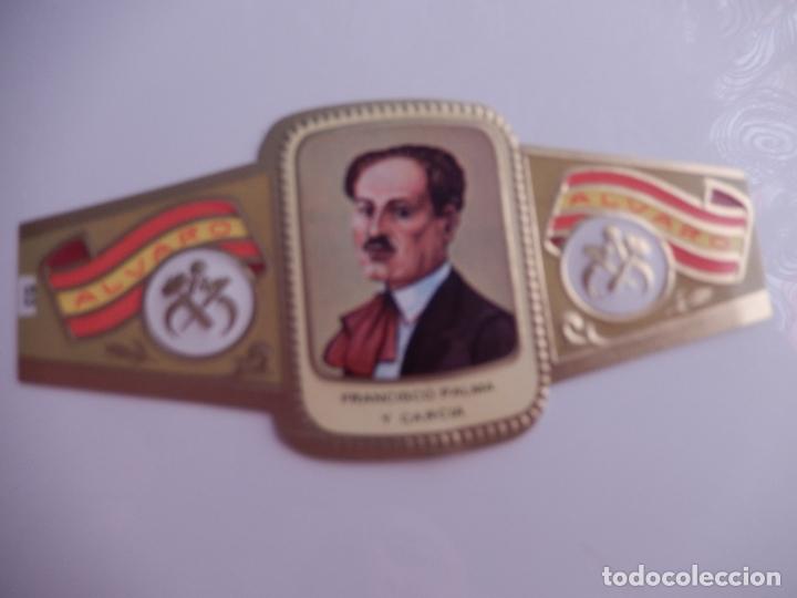 Sammlung von Banderolen: VITOLA ALVARO SERIE ESCULTORES - FRANCISCO PALMA Y GARCIA