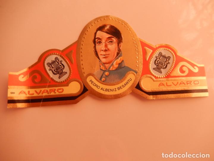 Sammlung von Banderolen: VITOLA ALVARO SERIE MUSICOS - PEDRO ALBENIZ BESANTU