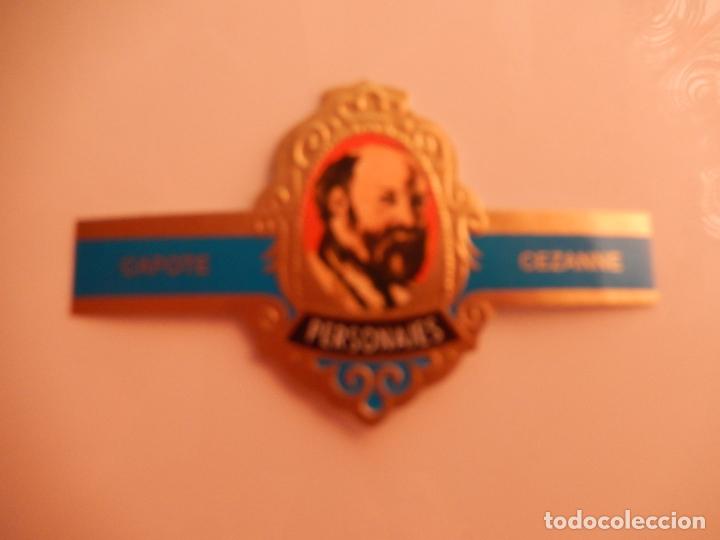 Sammlung von Banderolen: VITOLA CAPOTE PERSONAJES - CEZANNE