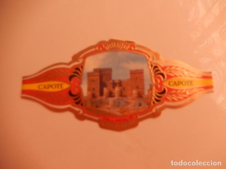 Sammlung von Banderolen: VITOLA CAPOTE COLECCION CASTILLOS DE ESPA&Ntilde;A - VALLADOLID