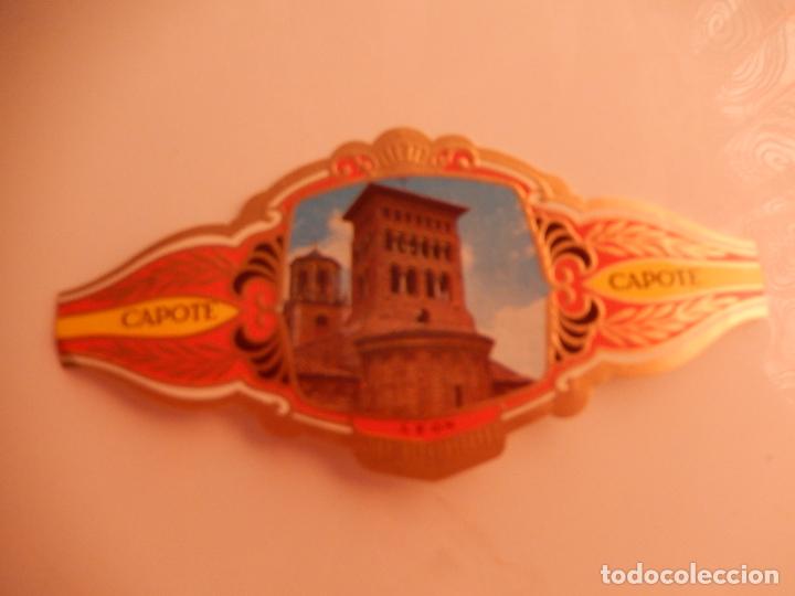 Sammlung von Banderolen: VITOLA CAPOTE COLECCION CASTILLOS DE ESPA&Ntilde;A - LEON