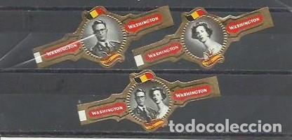 Vitolas de colecci&oacute;n: CL&Aacute;SICAS.-ID A-3-2.-BALDUINO Y FABIOLA.-WASHINGTON - Foto 1