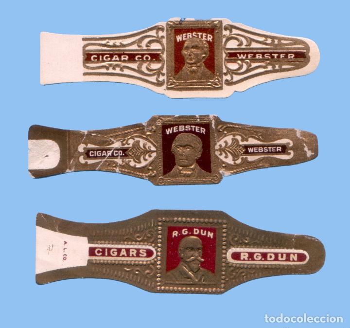 Vitolas de colecci&oacute;n: 3 VITOLAS ANTIGUAS - PROCEDENCIA USA - TEM&Aacute;TICA HOMBRES