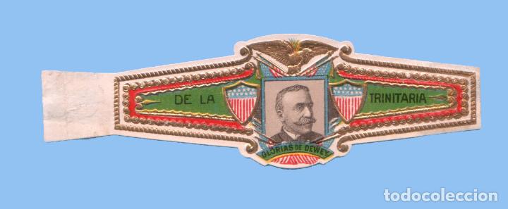 Vitolas de colecci&oacute;n: VITOLA ANTIGUA - MARCA LA TRINITARIA - PROCEDENCIA M&Eacute;XICO - GLORIAS DE DEWEY