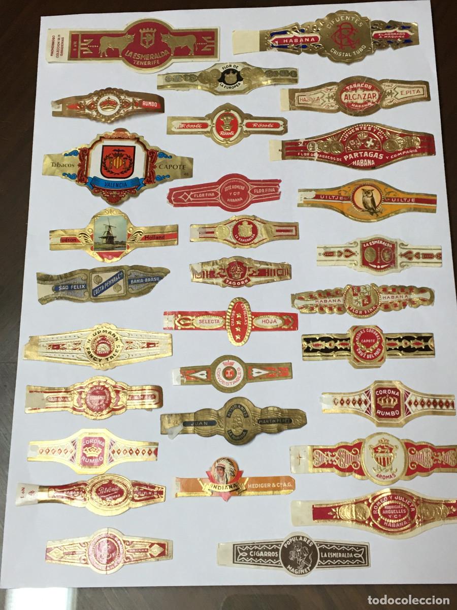 Vitolas de colecci&oacute;n: 28 vitolas de puro - Foto 1
