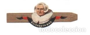 Vitolas de colecci&oacute;n: ANTIGUA VITOLA, ELISABETH BAS. - Foto 1