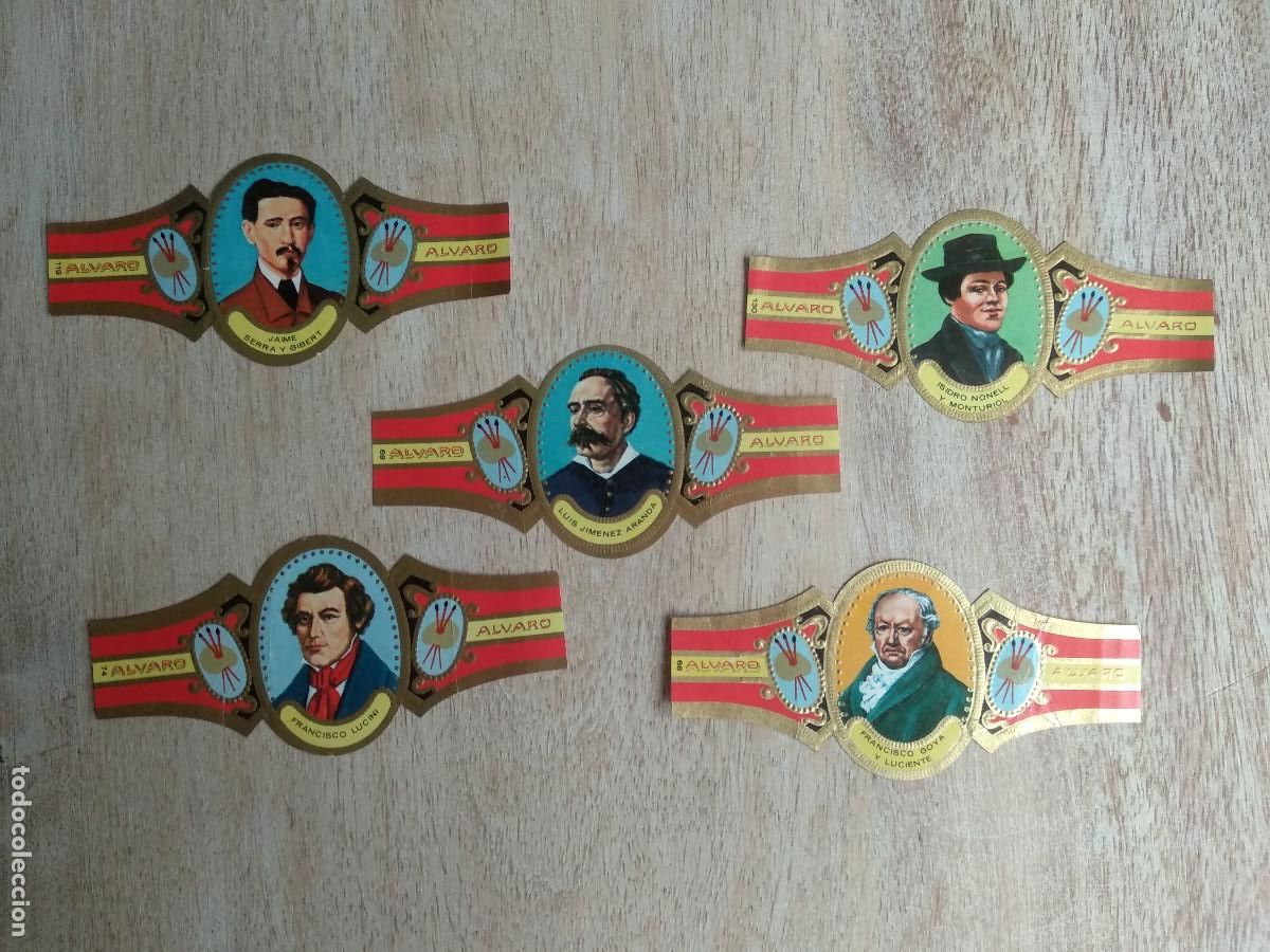 Sammlung von Banderolen: LOTE 5 VITOLAS ALVARO. PINTORES.