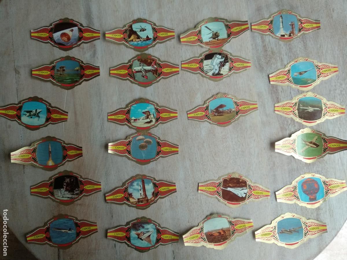 Sammlung von Banderolen: LOTE 23 VITOLAS Colecci&oacute;n de Vitolas - Capote - Conquista del espacio.