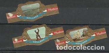 Sammlung von Banderolen: HUDSON.-ID 368.- SERIE HOLANDA.-VITOLAS 7-8-11