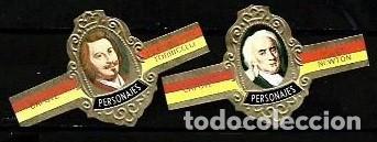 Vitolas de colecci&oacute;n: CAPOTE TABACOS.-ID 103.- Serie PERSONAJES G.- c/p.- Vitolas n&ordm; 5-23