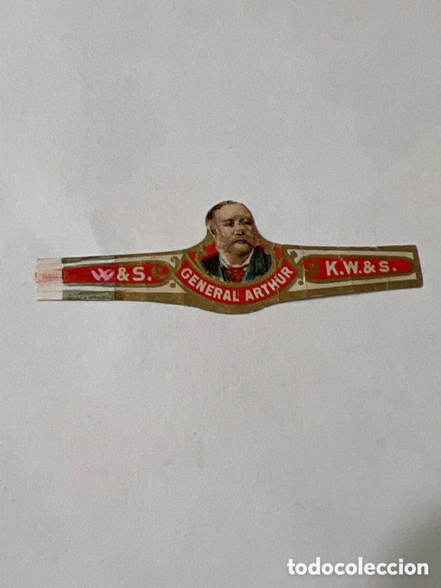 Vitolas de colecci&oacute;n: V197. VITOLA GENERAL ARTHUR - Foto 1